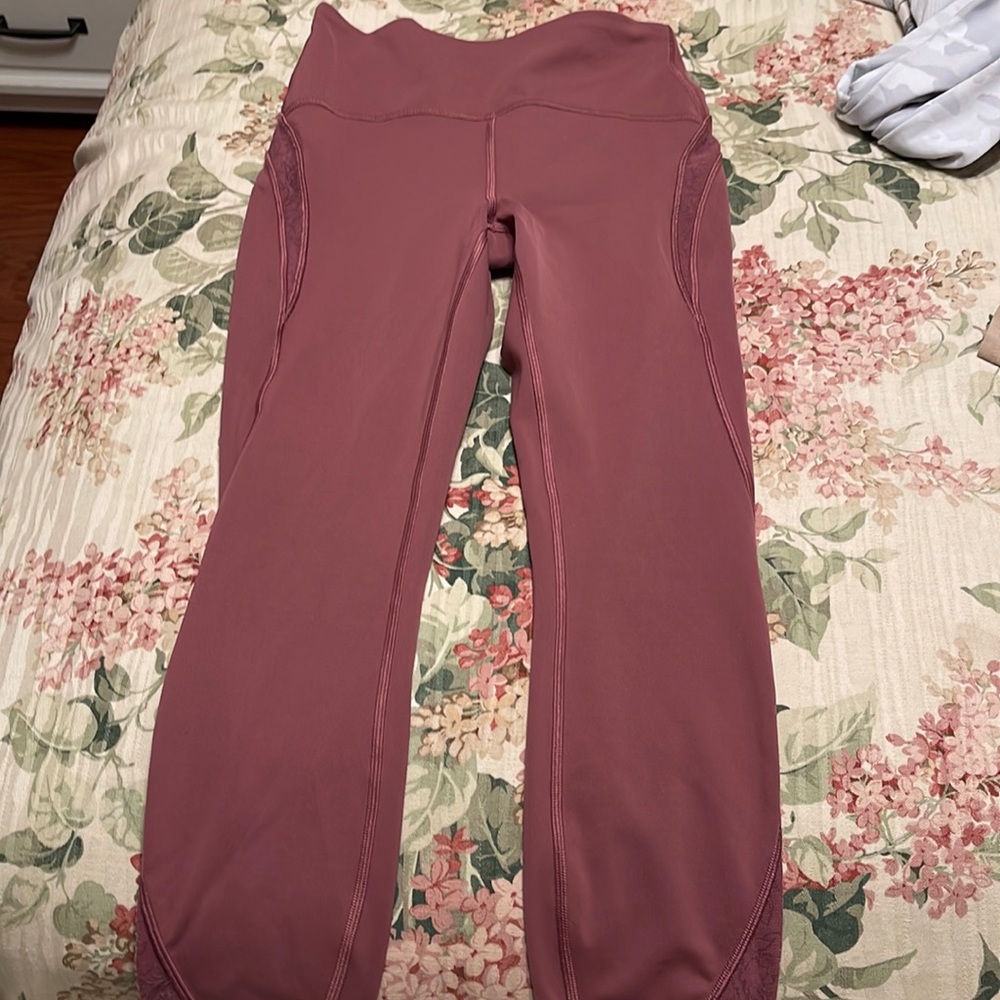 rose lululemon leggings